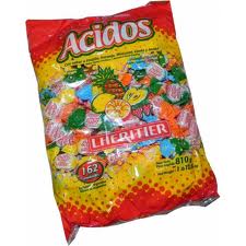 Caramelos ácidos, de menta, de menta y chocolate Lheritier